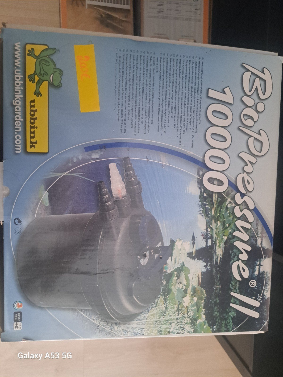 filtres à  étang 4000 litres + 10 000 litres, Enlèvement, Comme neuf, Filtre de bassin