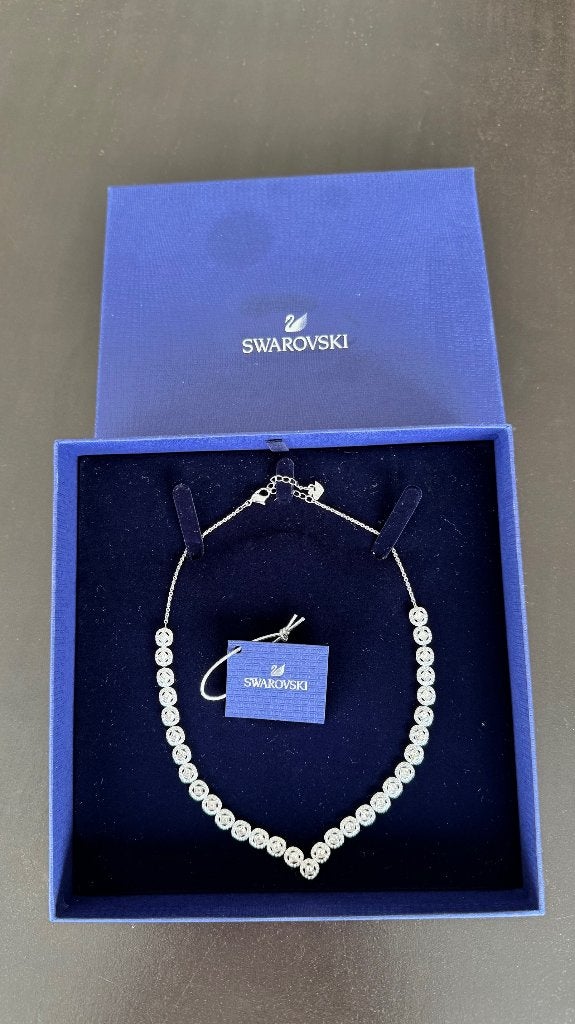 SWAROVSKI halsketting 5505468 Angelic All-Around, Verzamelen, Swarovski, Zo goed als nieuw, Sieraad of Horloge, Ophalen of Verzenden