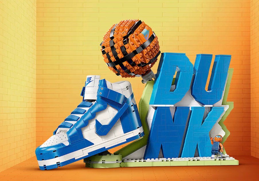 Lego Nike dunk NIEUW (43008), Overige thema's, Lego, Nieuw, Ophalen of Verzenden