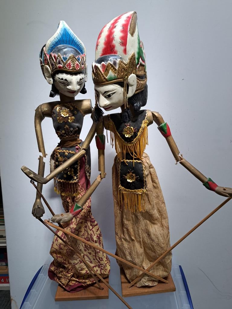 Indonesische Wayang Golek marjonetten poppen, Enlèvement
