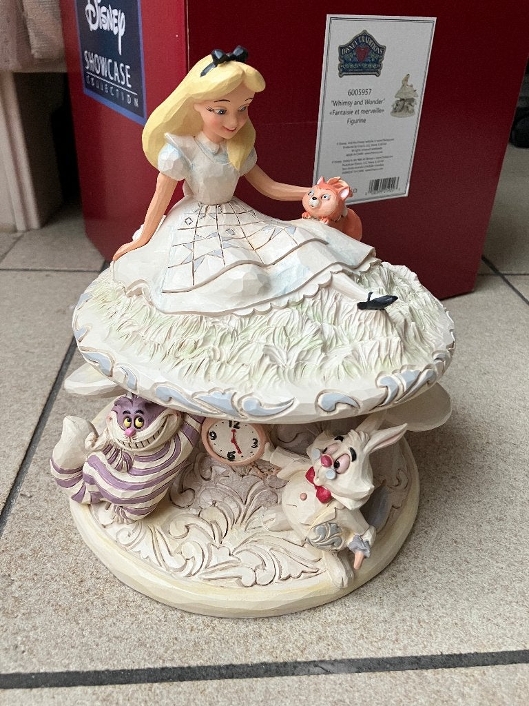 Alice White Woodland - Disney Traditions, Collections, Disney, Enlèvement ou Envoi, Autres personnages, Statue ou Figurine