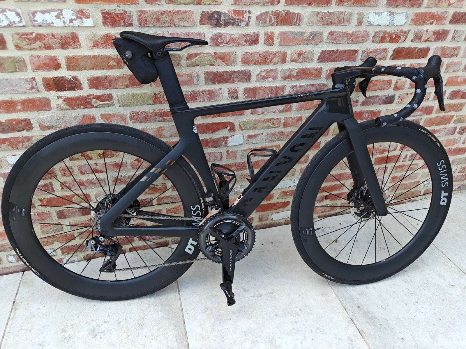 Canyon aeroad CFR xs 2021 (zwart/goud), Ophalen, Zo goed als nieuw, Carbon, Schijfrem