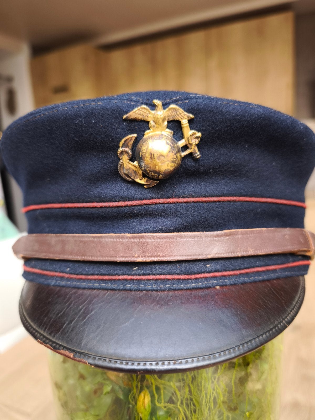 Casquette M1912 Usmc ww1, Enlèvement ou Envoi