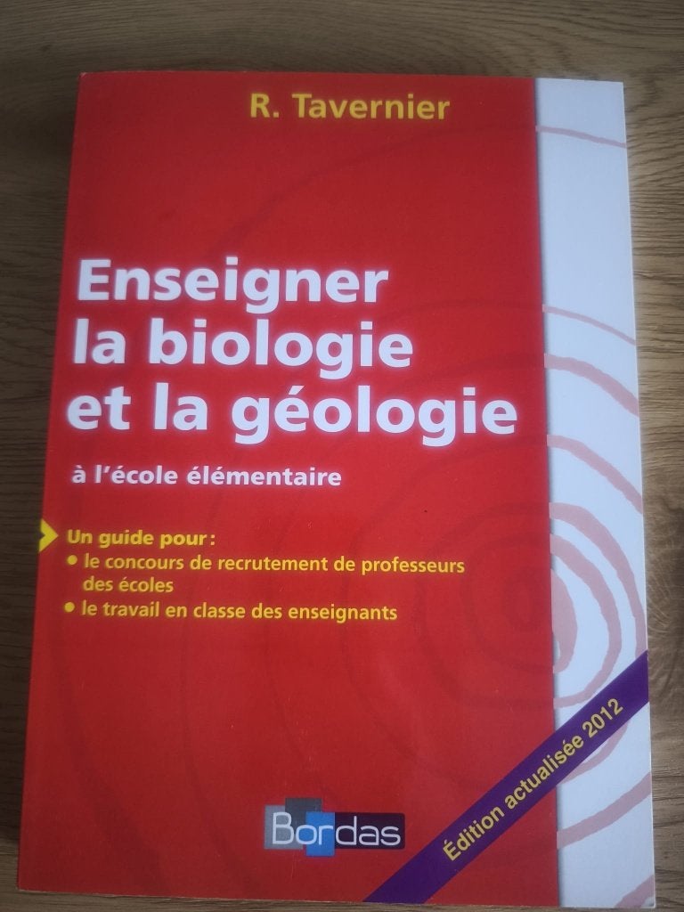 Enseigner la biologie et la géologie à l’école élémentaire, Enlèvement ou Envoi, Neuf, Enseignement supérieur, Bordas
