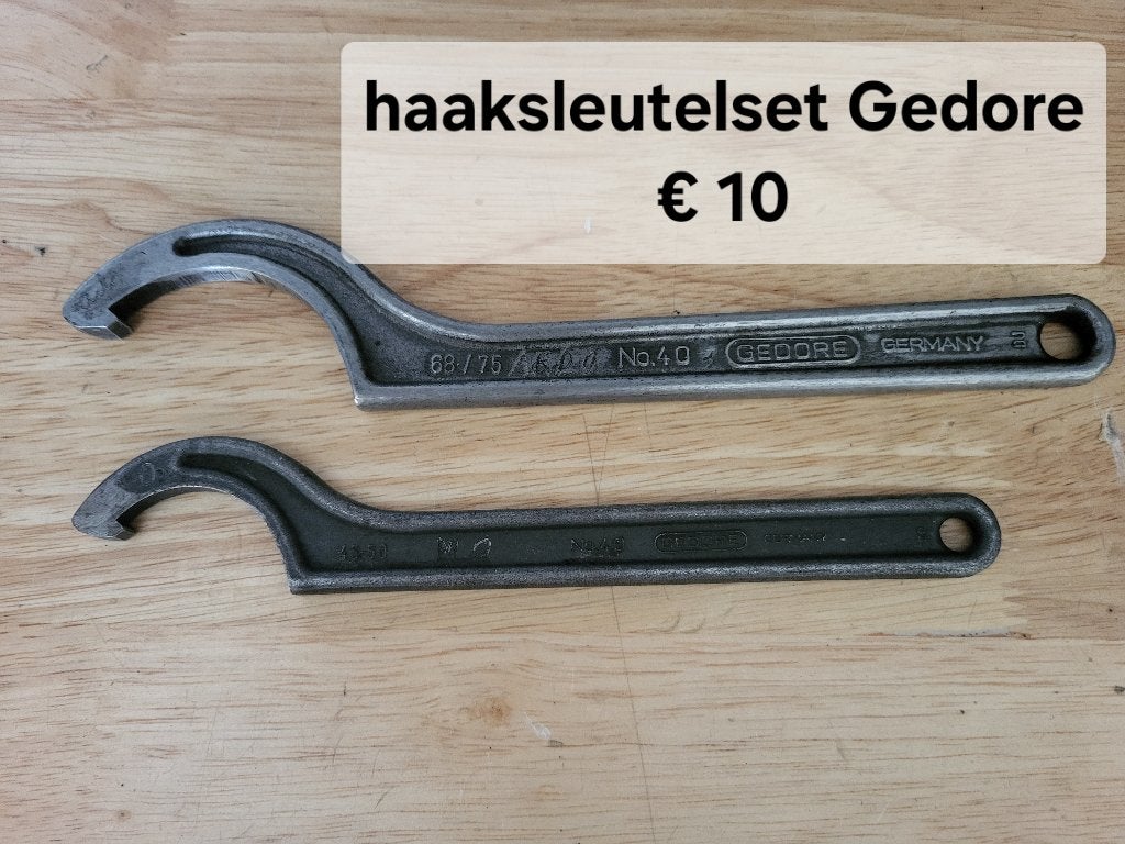 Haaksleutelset, Ophalen, Gebruikt