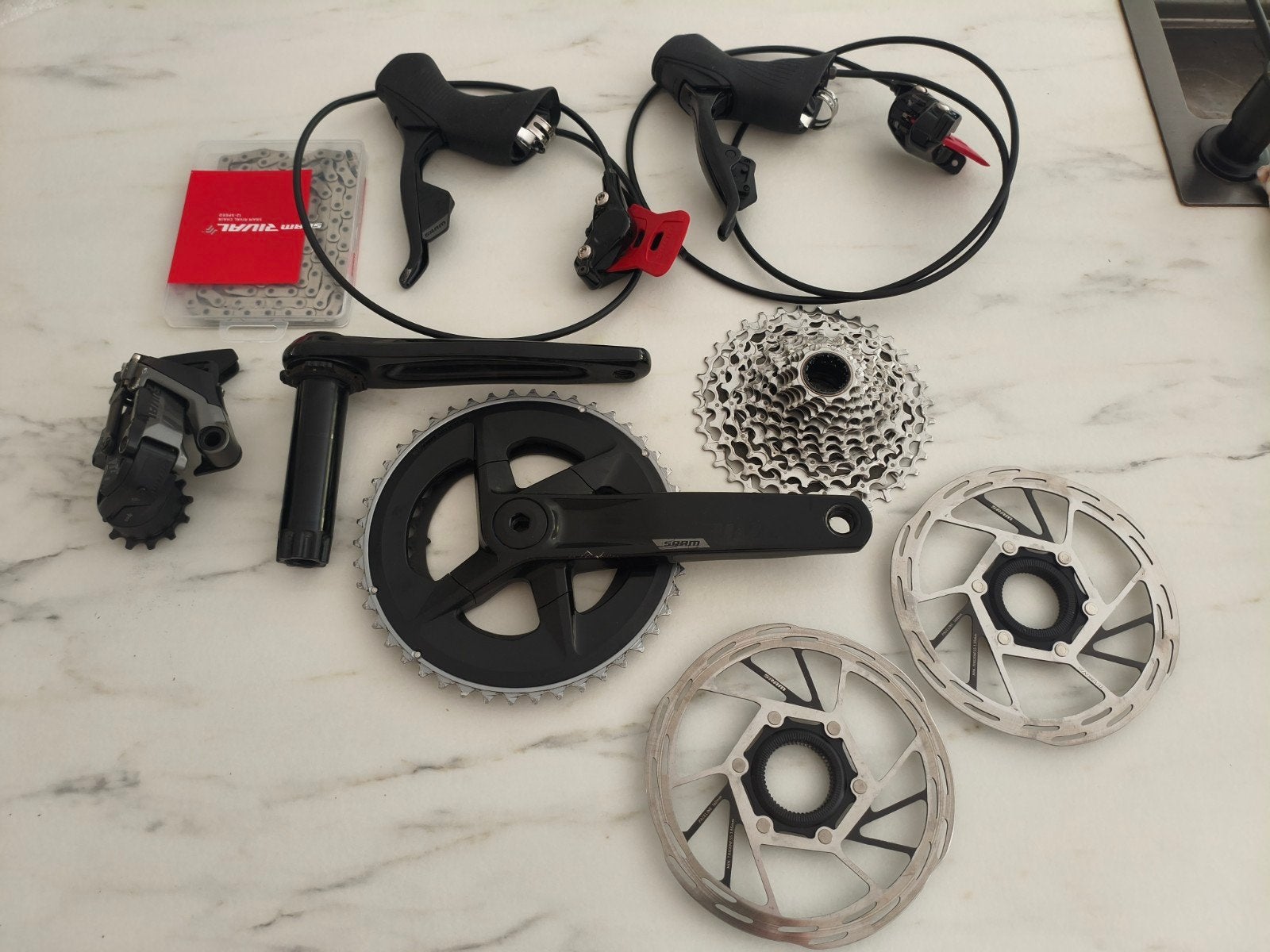 Sram rival axs groepset, Fietsen en Brommers, Ophalen of Verzenden