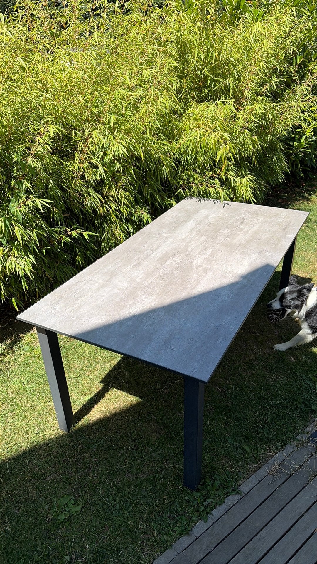 Table de jardin  180  x 90 cm, Enlèvement, Comme neuf