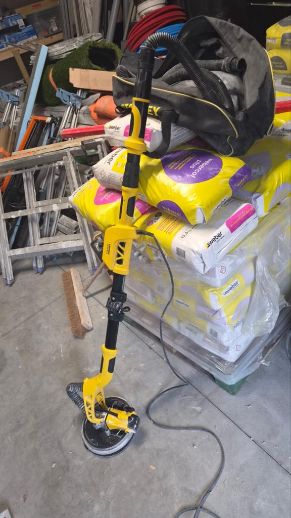 Langnek Schuurmachine Stanley Fatmax, Ophalen