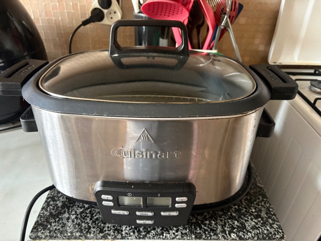 Cuisinart 3-in-1 Multicooker / Slow Cooker (MSC600E) — €35, Ophalen, Timer, Gebruikt