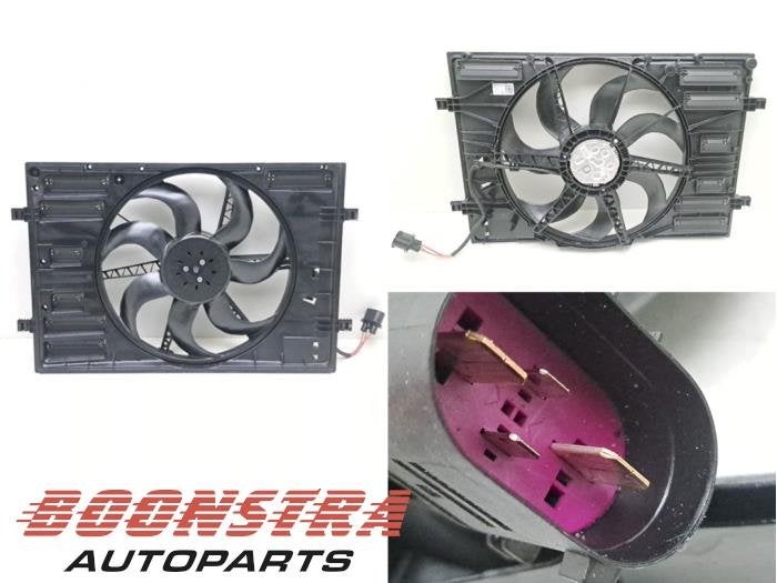 Koelvin van een Volkswagen Tiguan, Auto-onderdelen, Airco en Verwarming, Volkswagen, Gebruikt, 3 maanden garantie, Ophalen of Verzenden