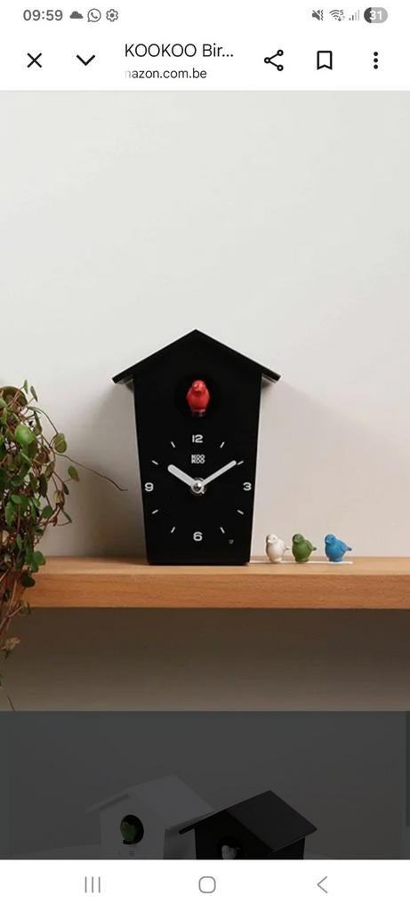 Horloge à coucou Kookoo, Enlèvement