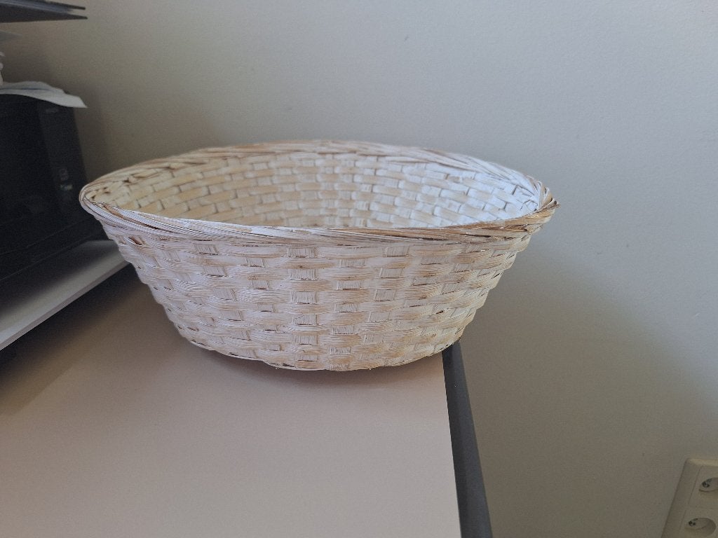 mand, Huis en Inrichting, Mand, Rond, Ophalen of Verzenden, Zo goed als nieuw