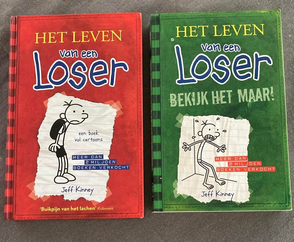Het leven van een Loser Jeff Kinney, Ophalen of Verzenden, Zo goed als nieuw