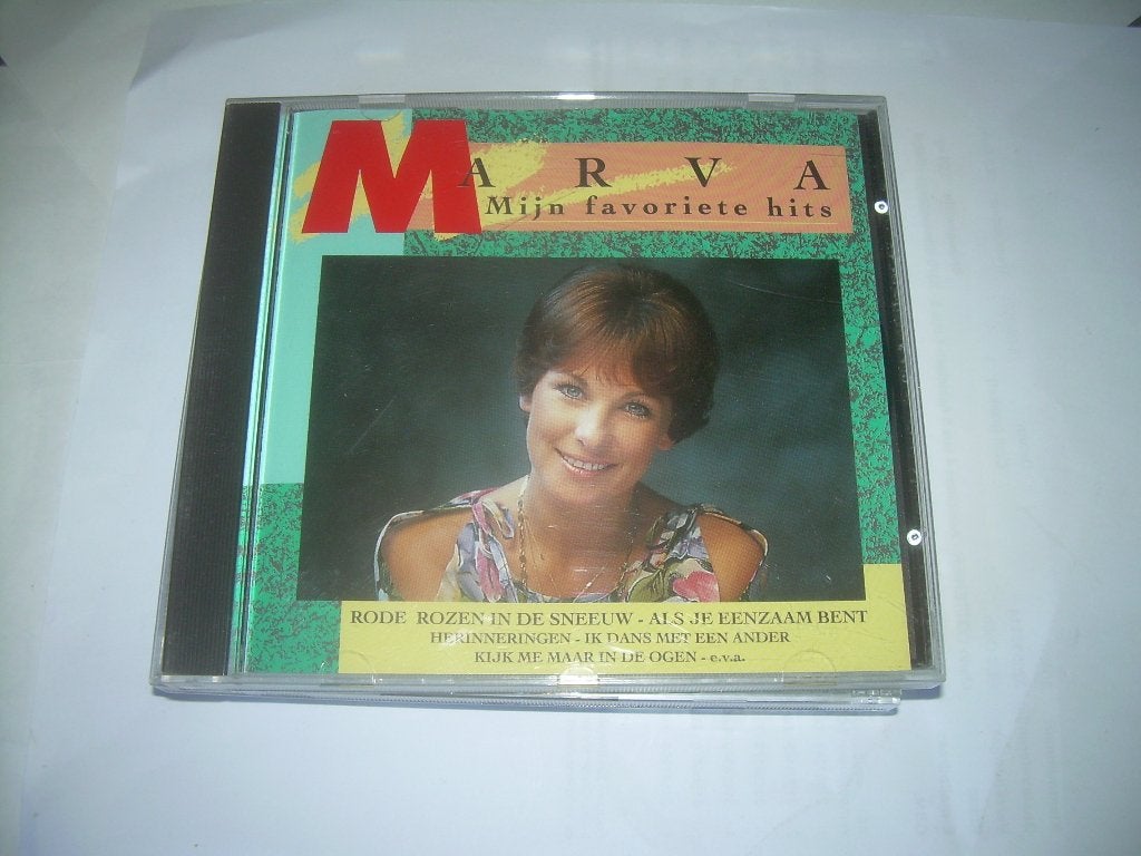 CD - MARVA - MIJN FAVORIETE HITS, Cd's en Dvd's, Ophalen of Verzenden, Zo goed als nieuw, Verzamelalbum, Levenslied of Smartlap