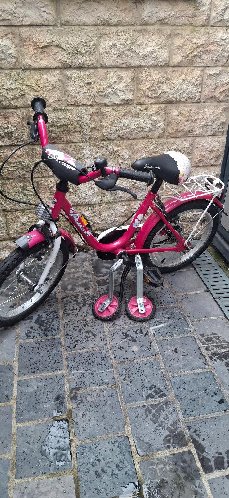 Meisjesfiets, Fietsen en Brommers, Fietsen | Kinderfietsjes, Ophalen, Zijwieltjes, 16 tot 20 inch, Schijfrem