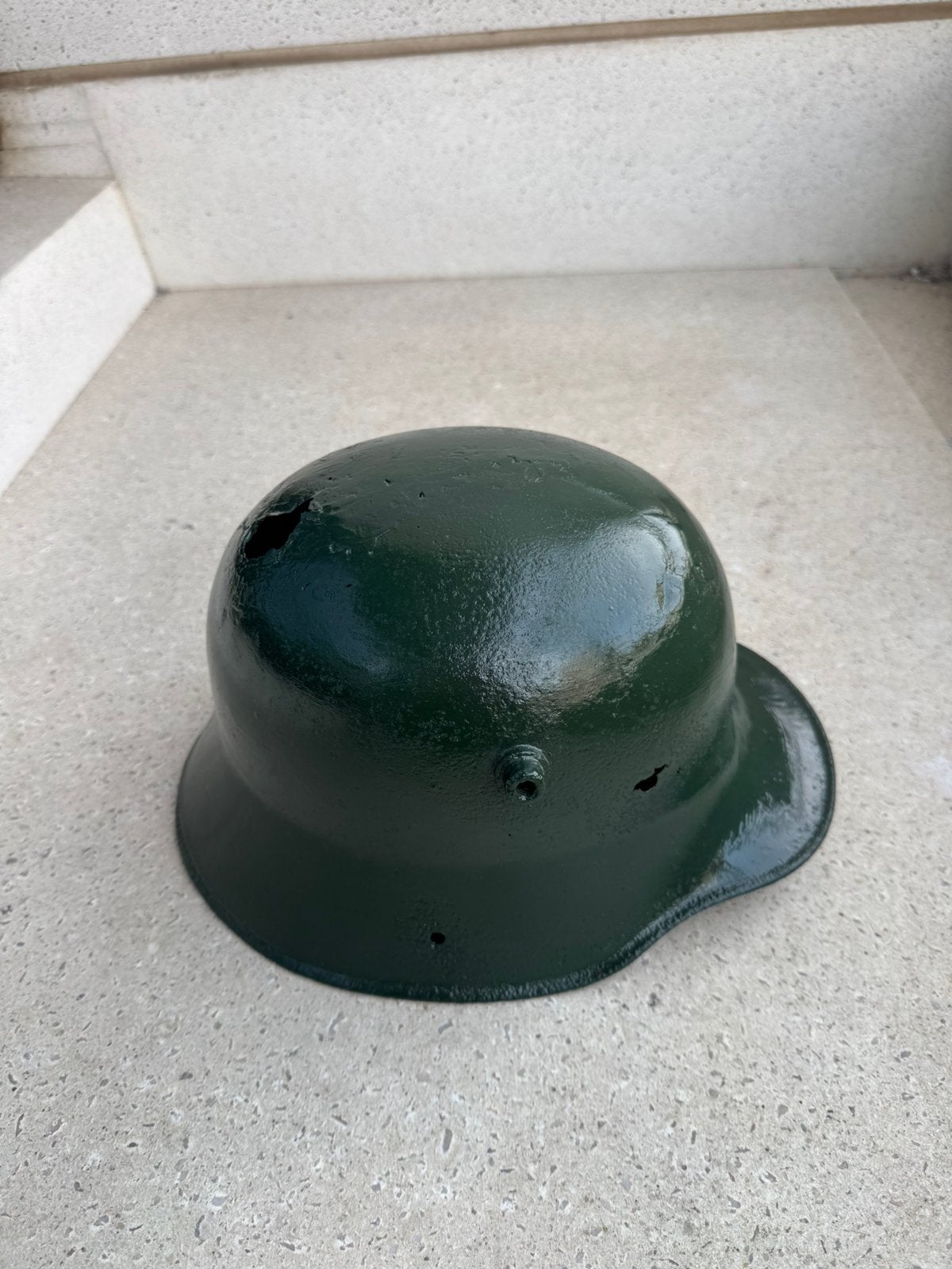 Wo1 Duitse helm, Verzamelen, Ophalen of Verzenden