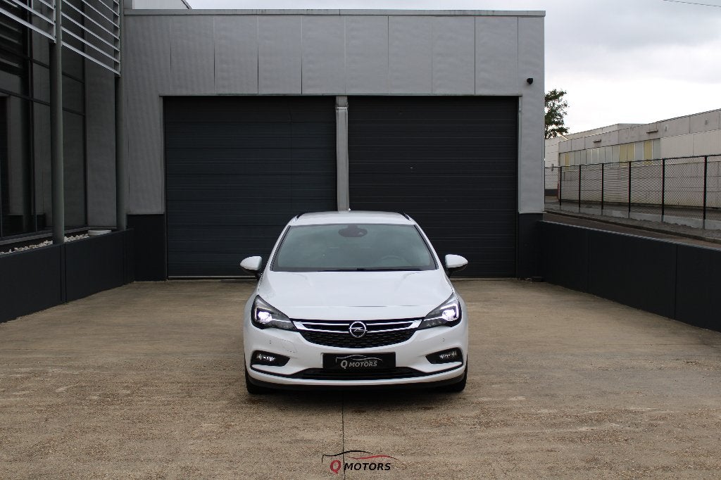 Opel Astra Sports Tourer /KEYL/MASSAGE/LED/HEATED COOLED, Auto's, Voorwielaandrijving, 4 cilinders, Wit, Leder