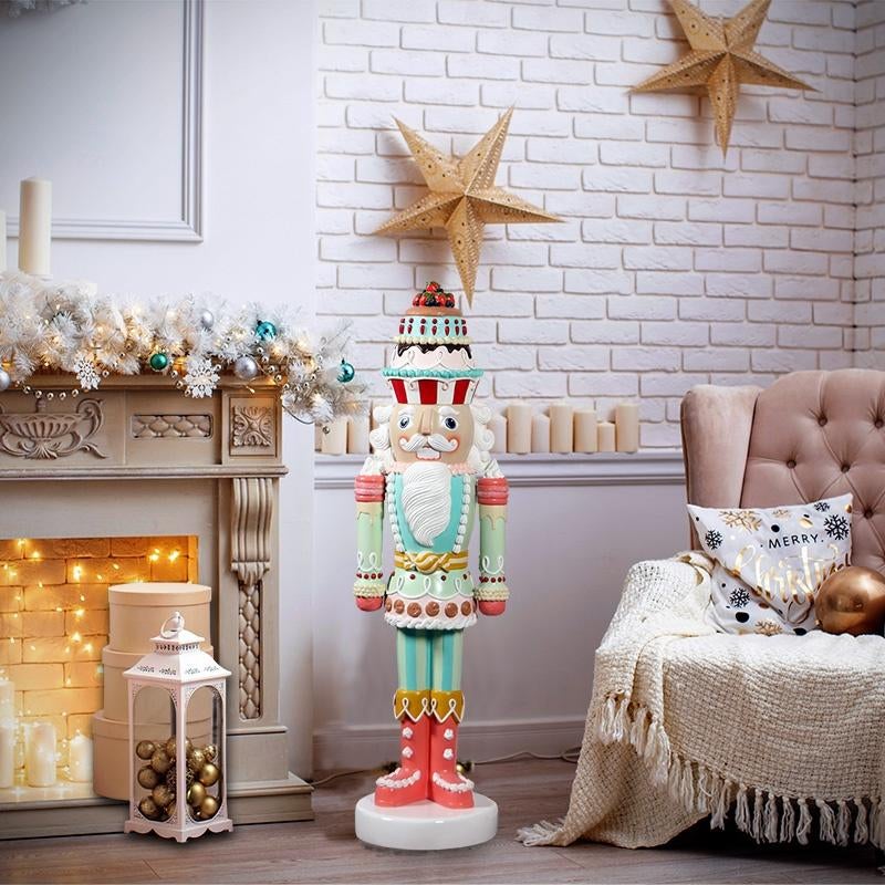 Notenkraker Candy Cake Hoogte 122 cm - Nutcracker, Diversen, Ophalen, Nieuw