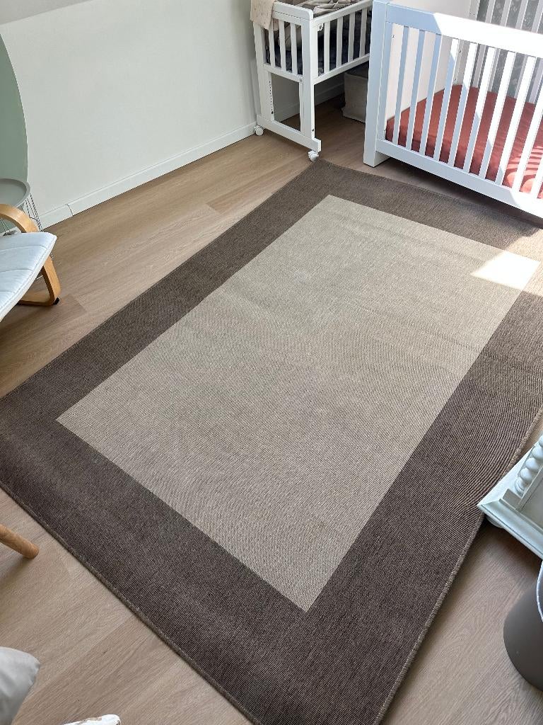 Tapijt, Huis en Inrichting, Ophalen, Gebruikt, Bruin, 150 tot 200 cm