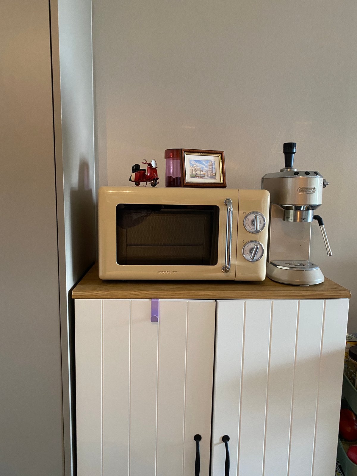 Vintage microwave, Maison & Meubles, Cuisine | Cuisines complètes, Enlèvement, Comme neuf, Autres couleurs