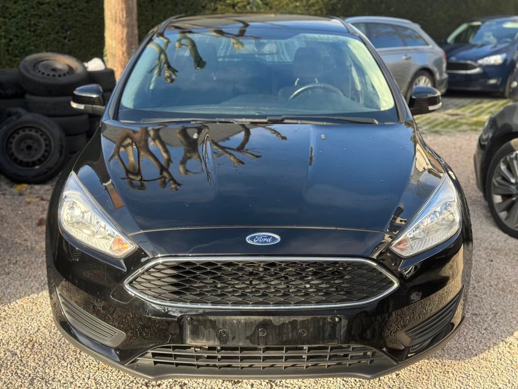 Ford Focus 1.0i benzine -2018*85000KM*Zetelverwrmng*GARANTIE, Stof, Euro 6, Zwart, Bedrijf