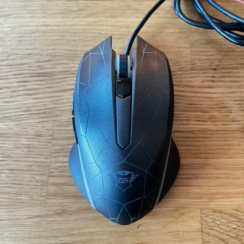 Trust GXT 170 Heron rechtshandige ergonomische gamingmuis, Rechtshandig, Muis, Gebruikt, Gaming muis