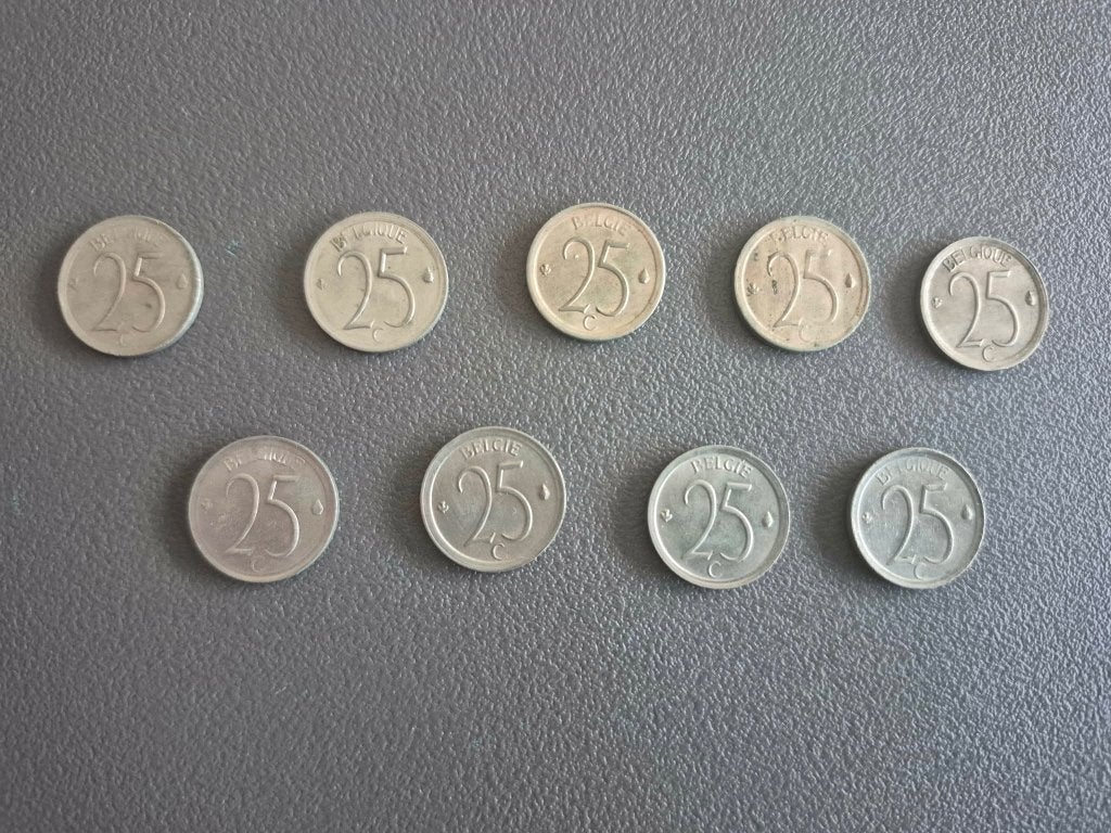 lotje 25 centimes belgie., Enlèvement ou Envoi, Monnaie en vrac