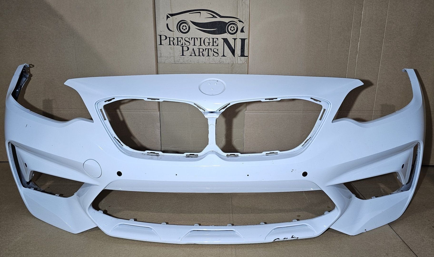Voorbumper BMW 2 Serie M2 F87 FACELIFT COMPETITION ORGINEEL, Auto-onderdelen, Gebruikt, -, Voor, Ophalen of Verzenden