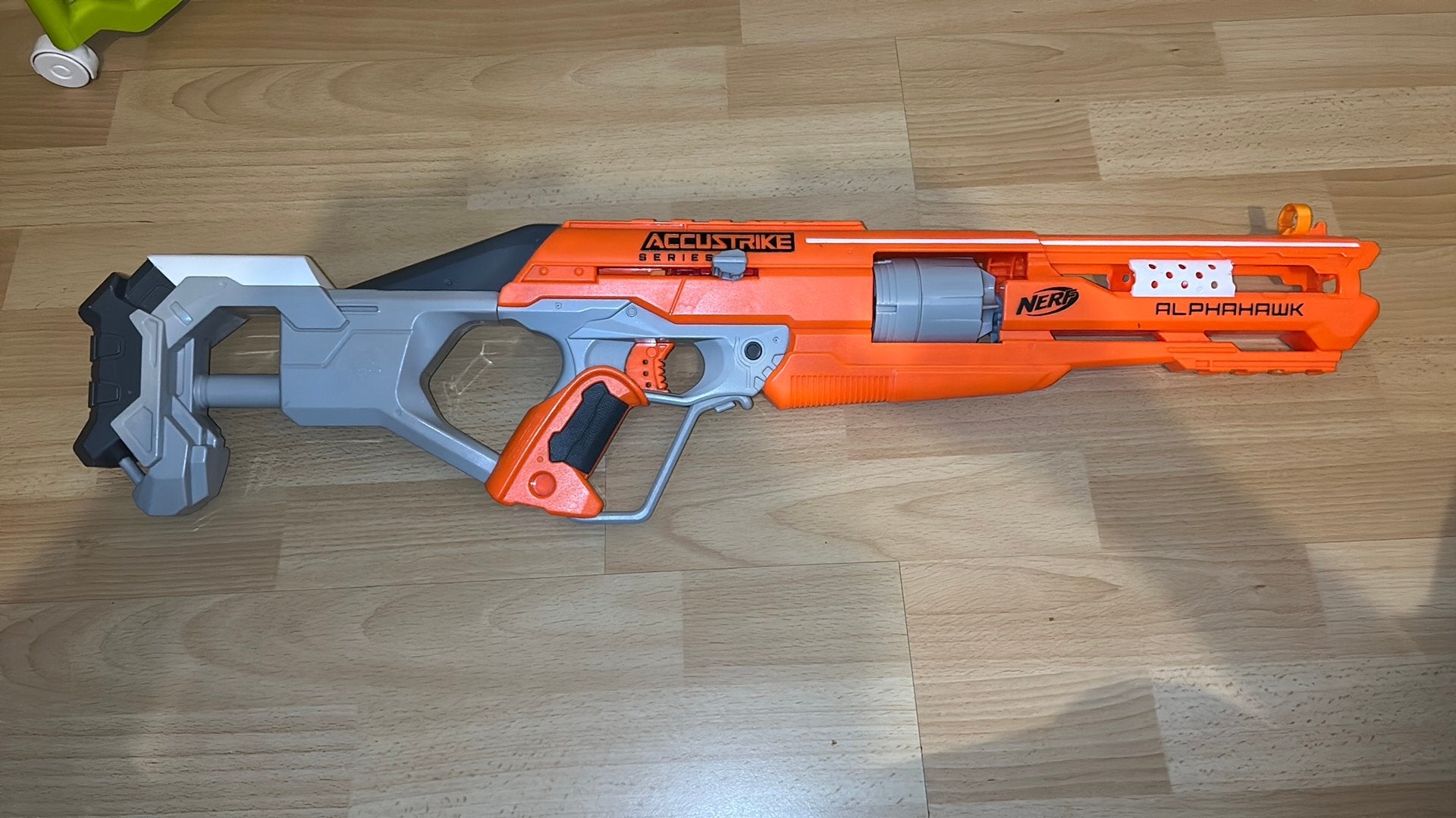 NERF pistool Accustrike series Alphahawk, Ophalen, Zo goed als nieuw