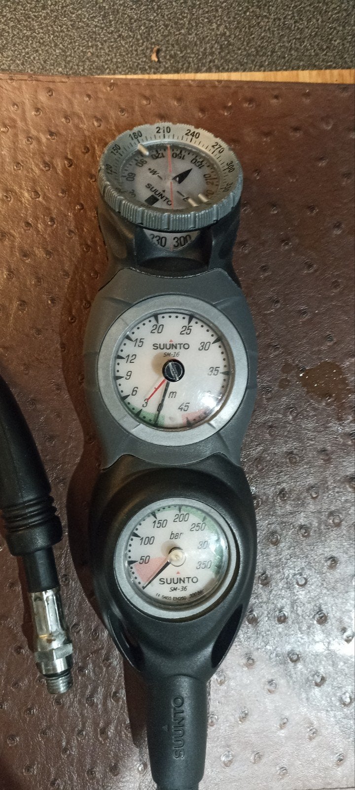 Suunto barometer, Enlèvement