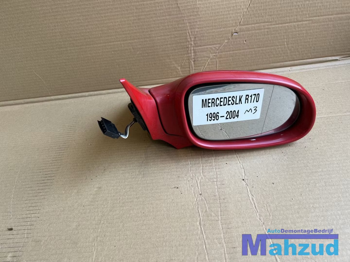 MERCEDES SLK R170 ROOD Rechts spiegel buitenspiegel 1996-200, Gebruikt, Mercedes-Benz AG, Mercedes-Benz, Mercedesstrasse 120
70372  Stuttgart, DE