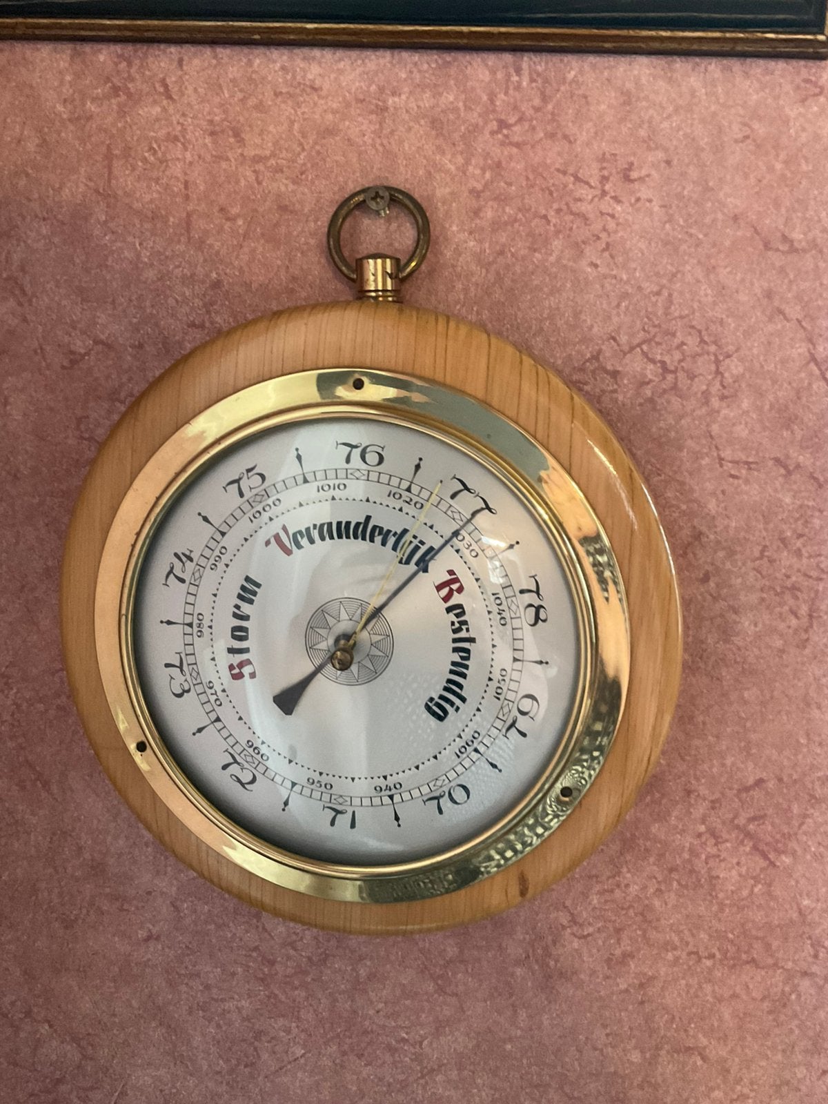 Ancien baromètre, Enlèvement, Utilisé, Baromètre