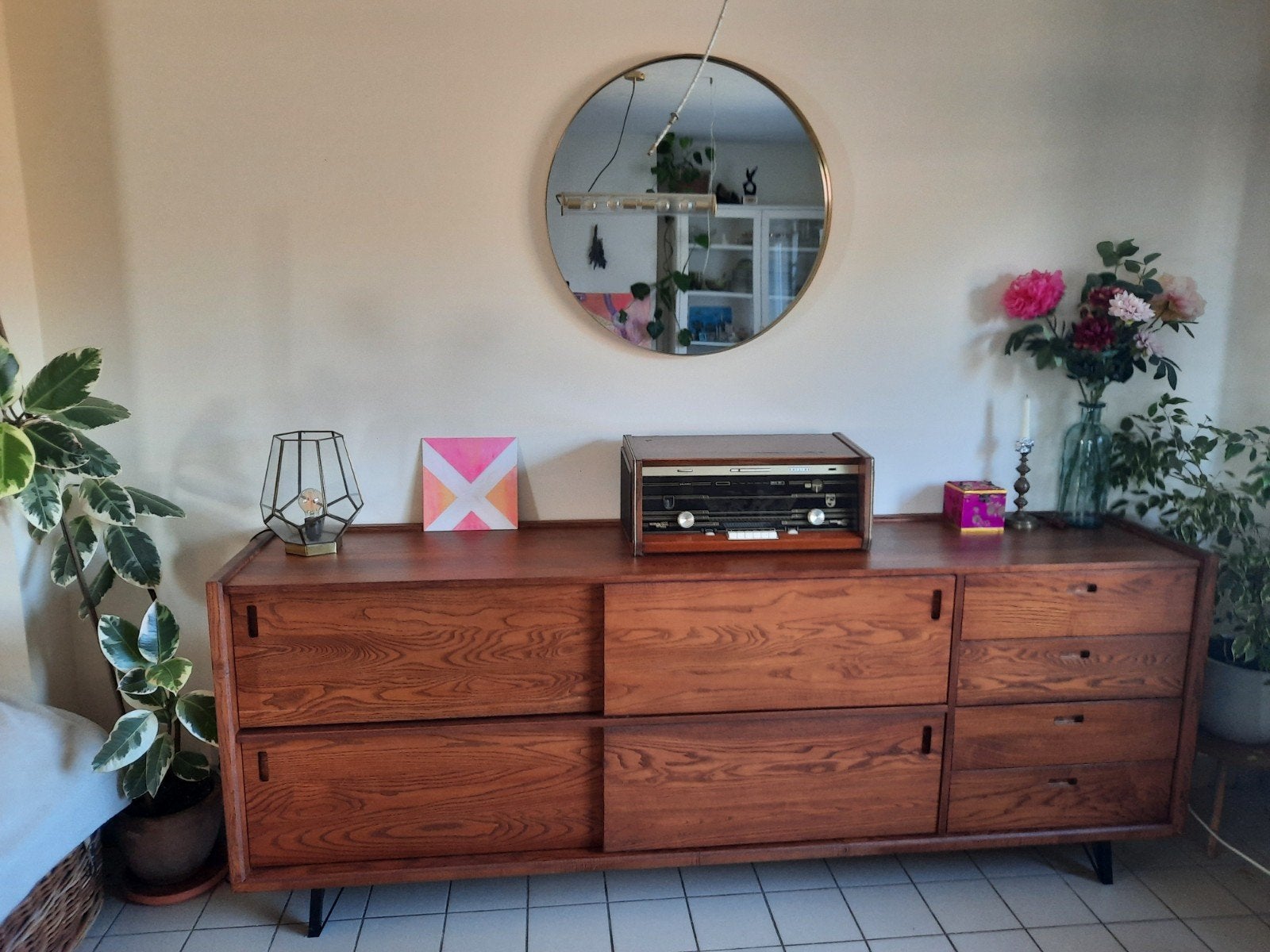 Prachtige unieke retro dressoir, Ophalen