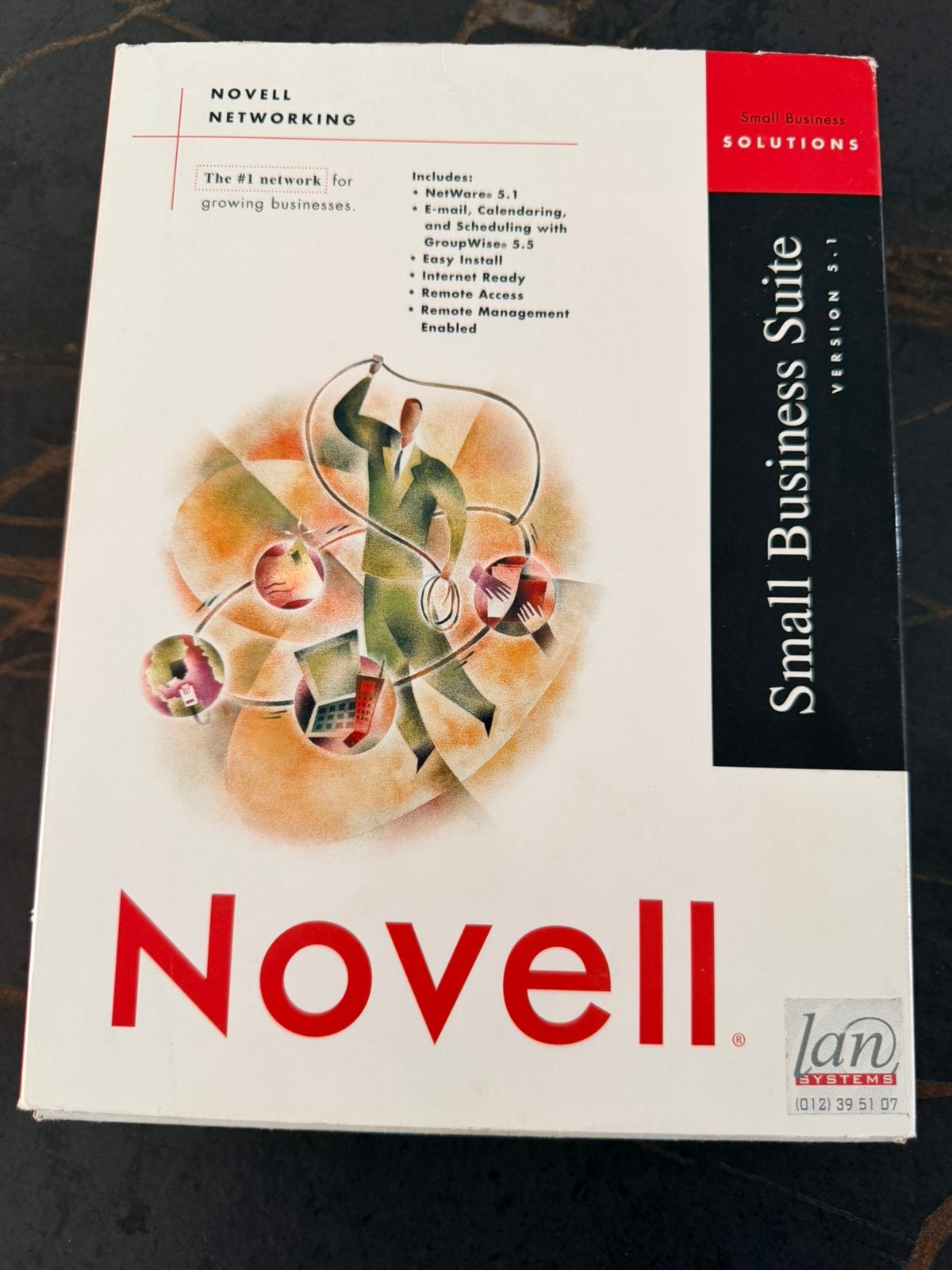 Novell Small Business Suite 5.1 – van jaar 2000., Computers en Software, Vintage Computers, Ophalen of Verzenden