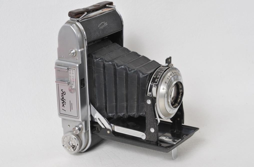 Franka: Rolfix 1 Formaat 6 x 6 en 6 x 9 cm. Met film 120, Audio, Tv en Foto, Ophalen of Verzenden, Gebruikt