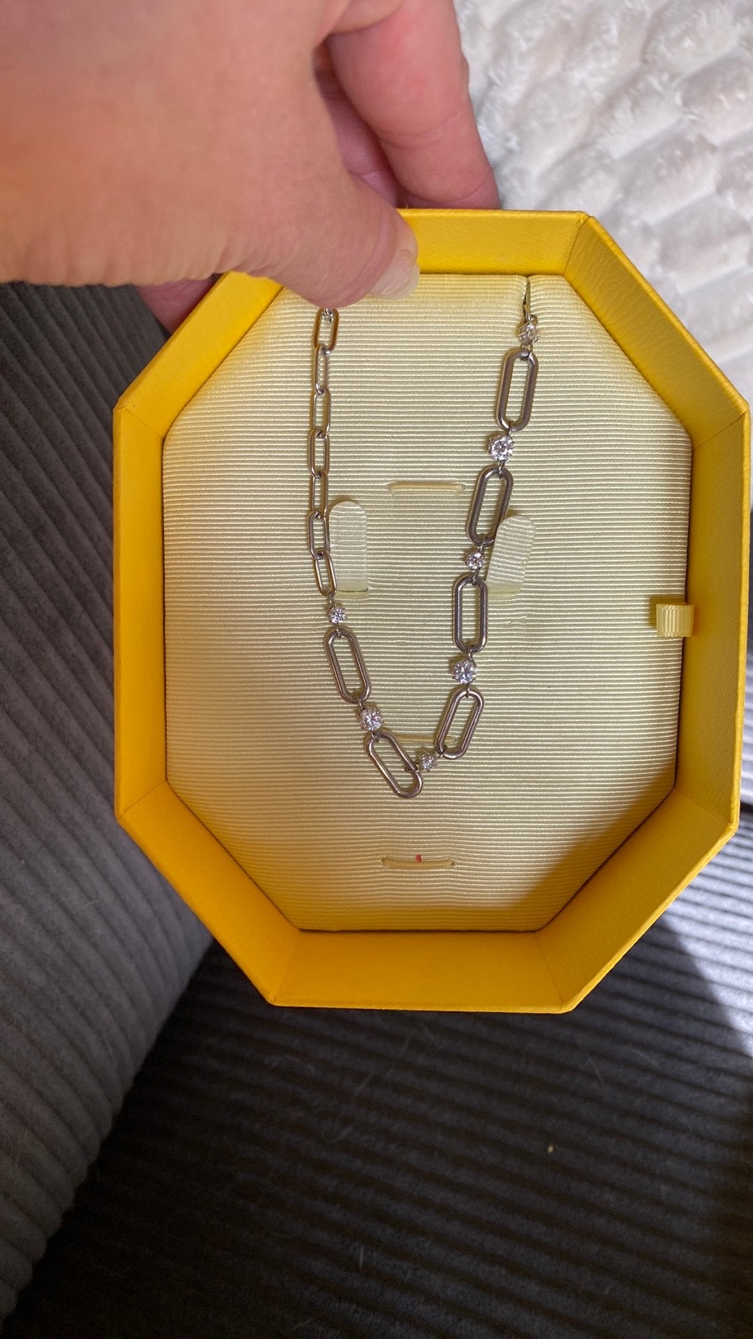 Collier SWAROVSKI, Handtassen en Accessoires, Kettingen, Ophalen, Nieuw, Overige kleuren, Met strass