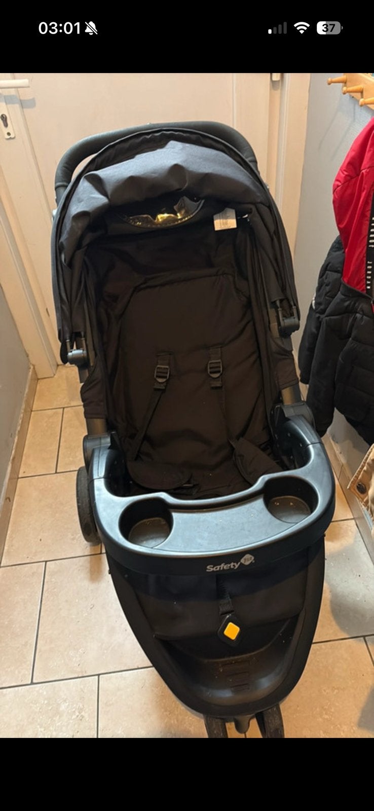 Buggy safety 1 first, Ophalen, Zo goed als nieuw, Overige merken, Verstelbare rugleuning