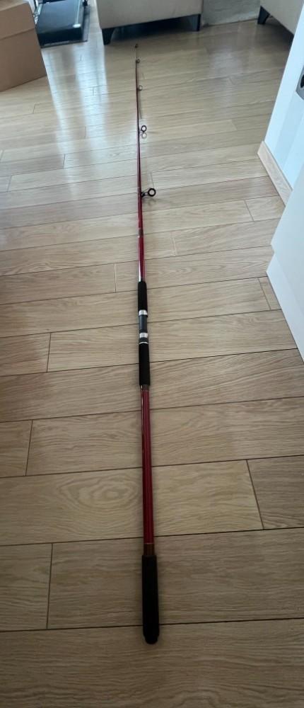 Arca Coastfighter 3360 werphengel, Enlèvement, Utilisé, Canne à lancer