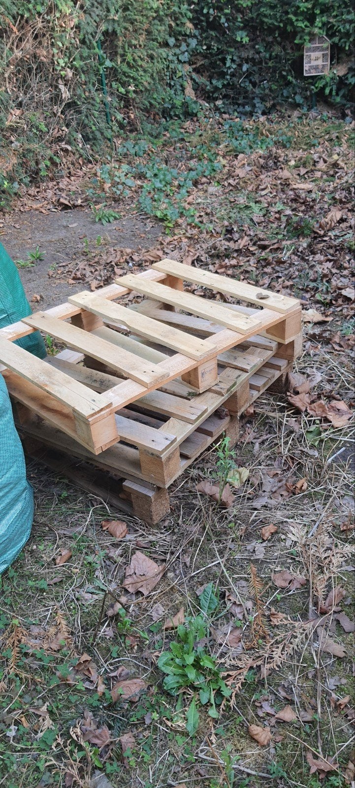 3 kleine paletten, Doe-het-zelf en Bouw, Hout en Planken, Ophalen