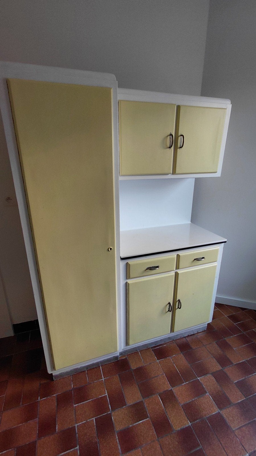 vintage keukenkast/buffetkast., Ophalen