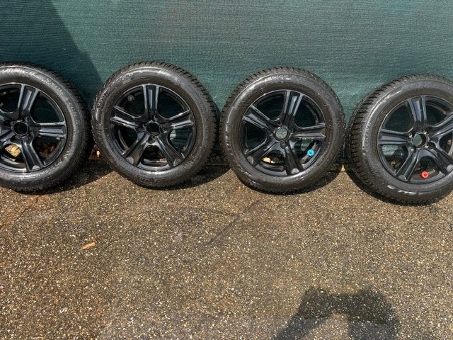 Winterbanden zo goed als nieuw, Auto-onderdelen, Banden en Velgen, Ophalen, Gebruikt, 15 inch, Banden en Velgen