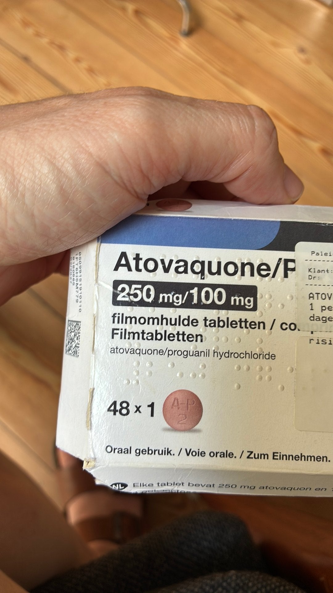 Pilules antipaludiques à l'atovaquone, Enlèvement ou Envoi, Neuf