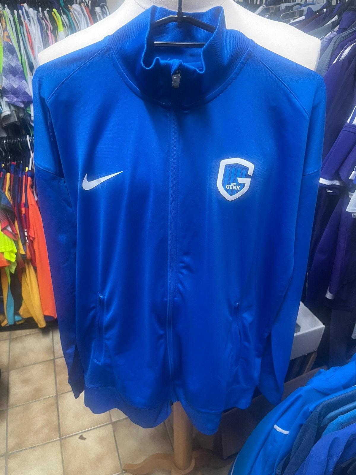 Vest Racing Genk, Sport en Fitness, Voetbal, Ophalen of Verzenden, Zo goed als nieuw