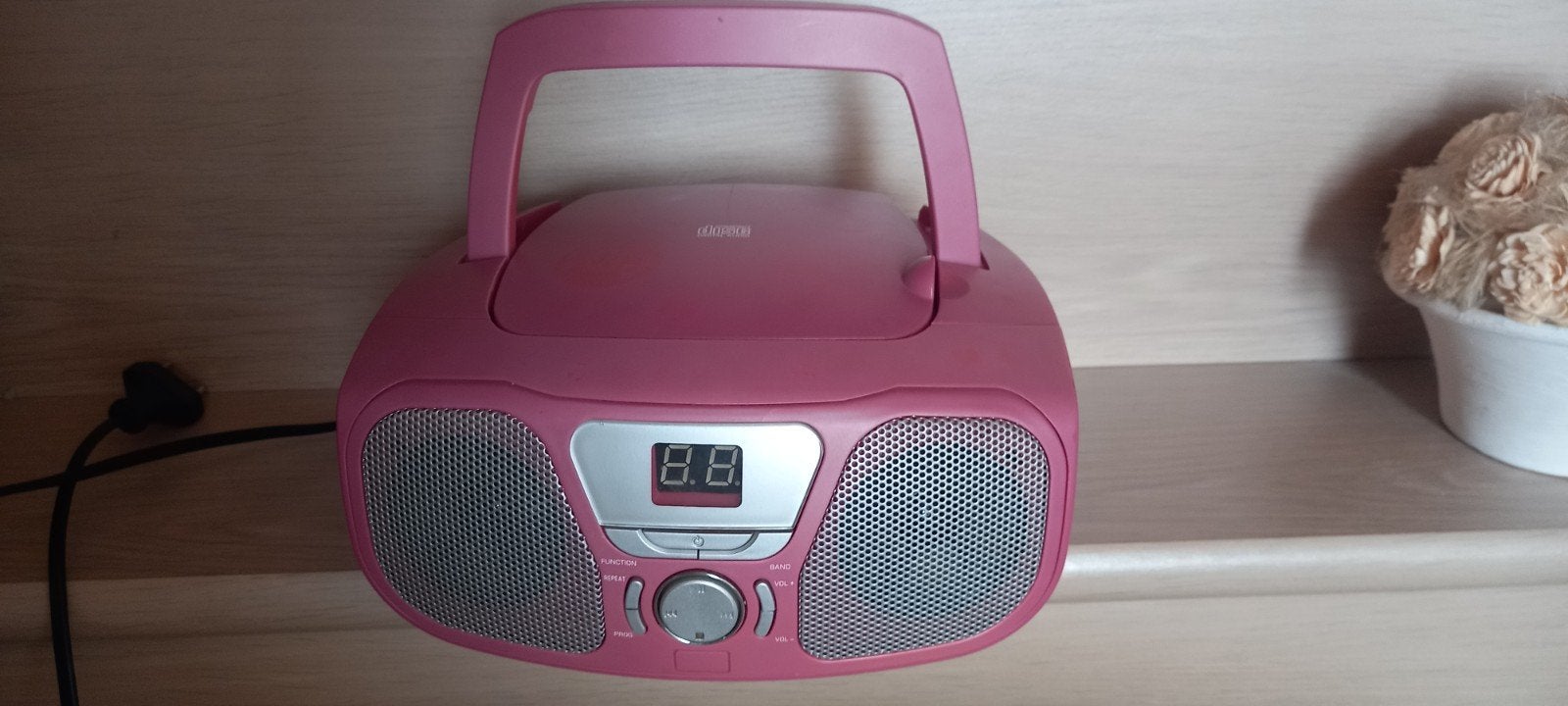 roze kinderradio/CDspeler BigBen, Ophalen of Verzenden