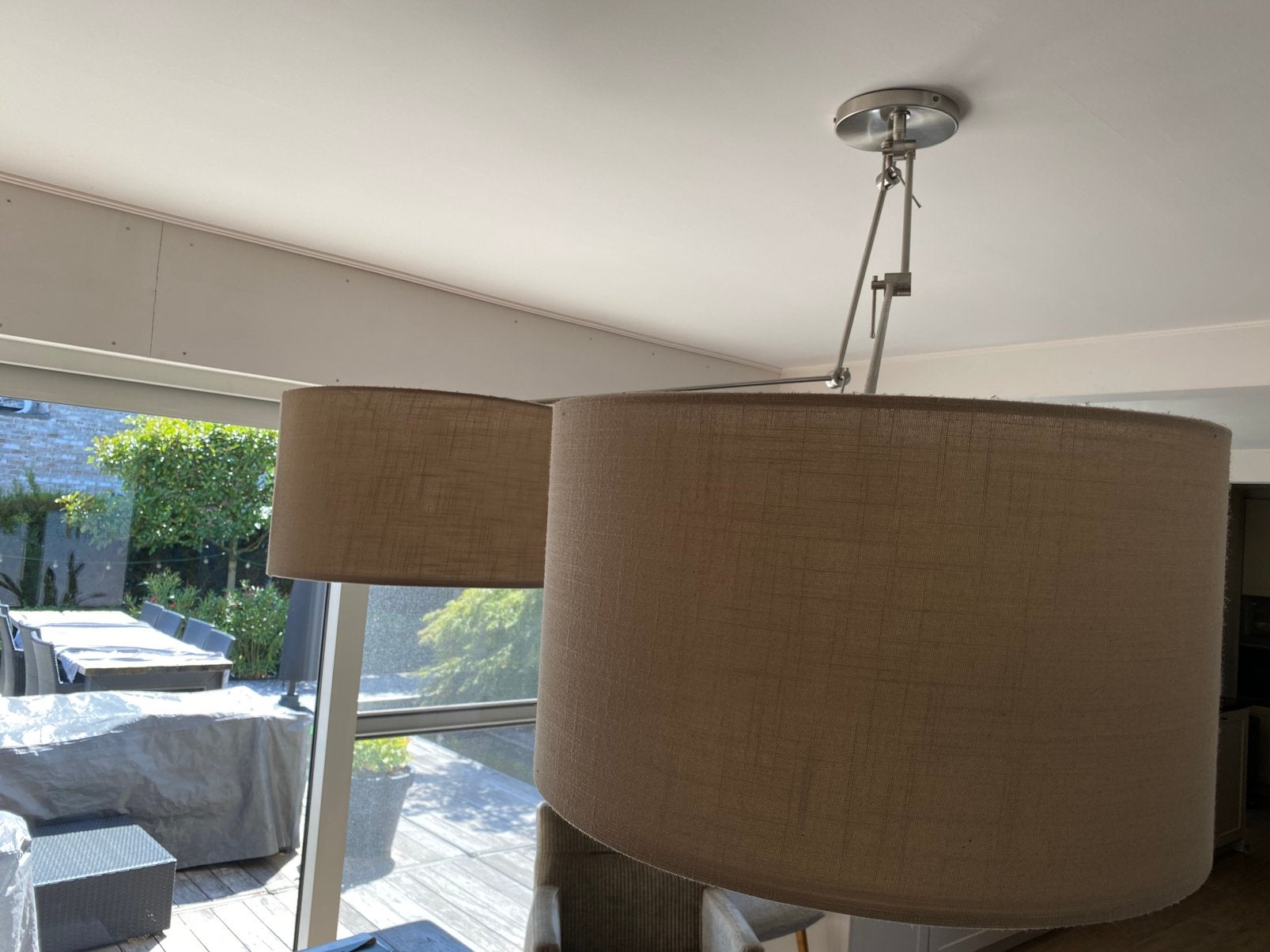 Verlichting, Gebruikt, Beige, 26 cm, 45 cm