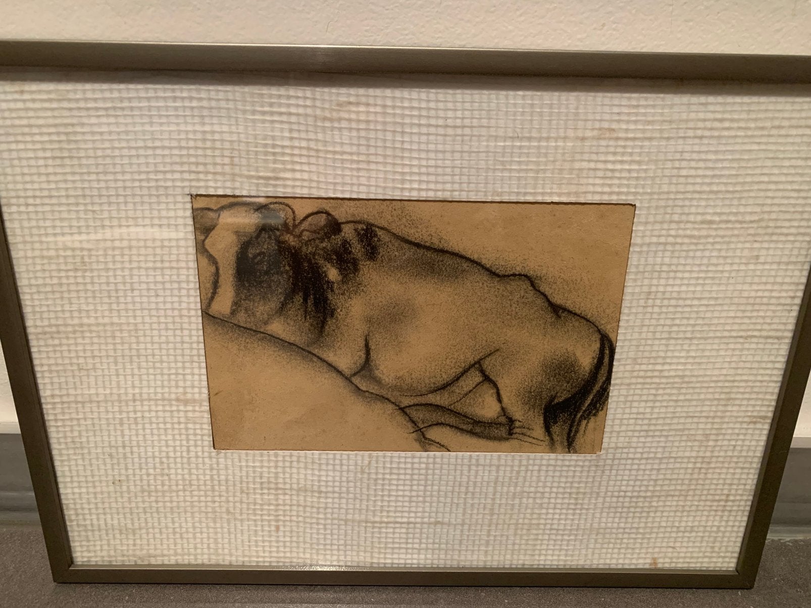 Gravure de Floris Jespers, Eau-forte, Faune et Flore, 32 cm, Encadré