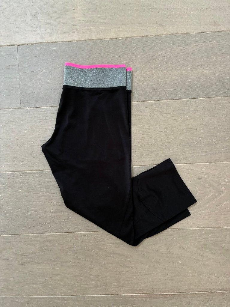 Zwarte ¾ sportbroek van Decathlon (Maat 40/M), Maat 38/40 (M), Zwart, Overige typen, Ophalen of Verzenden