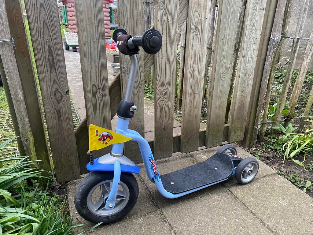 Puky kinderstep blauw, Fietsen en Brommers, Steps, Ophalen, Gebruikt, Gewone step