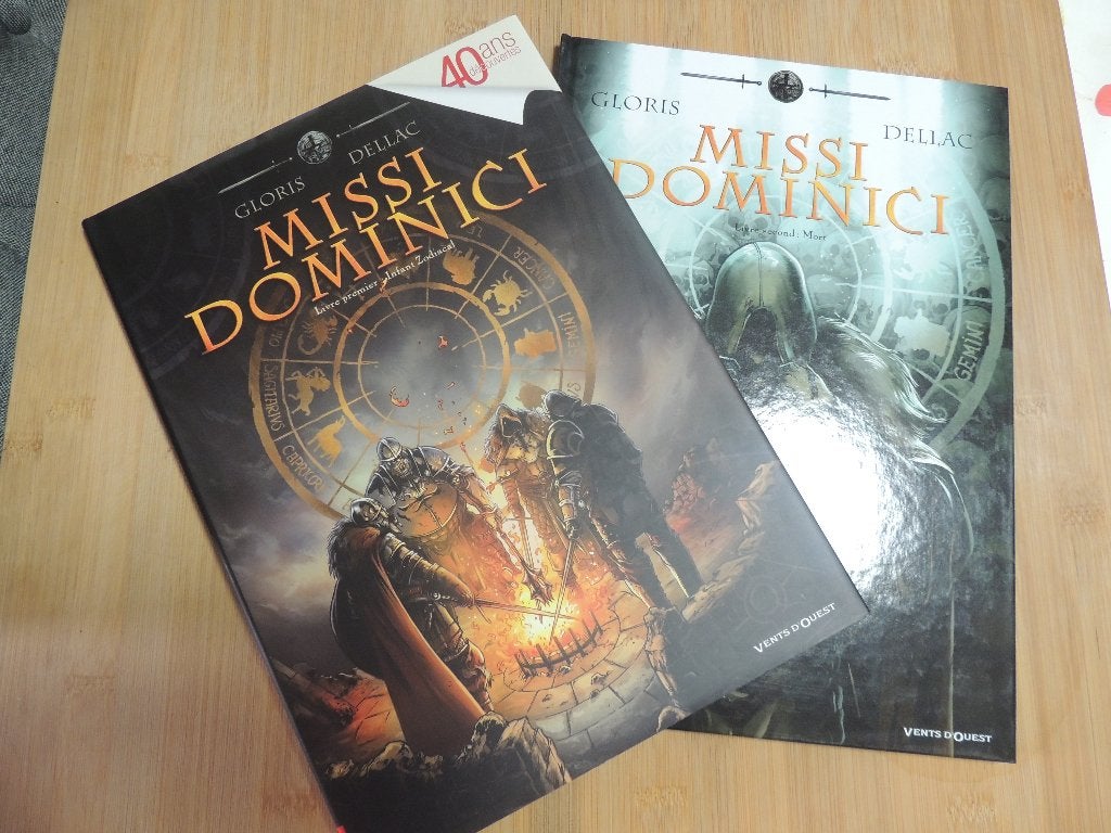 2 BD MISSI DOMINICI EO TBE LOT, GLORIS / DELLIAC, Enlèvement ou Envoi, Série complète ou Série, Comme neuf