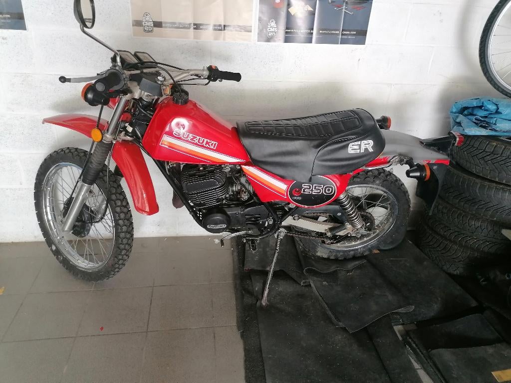 Suzuki ts 250, Motos